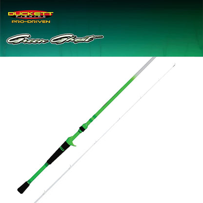 Green Ghost Angling Fishing Rods |True Split Reel Seat, Sensi-Touch Blanks - Available in Spinning, Casting & Crankin' Options