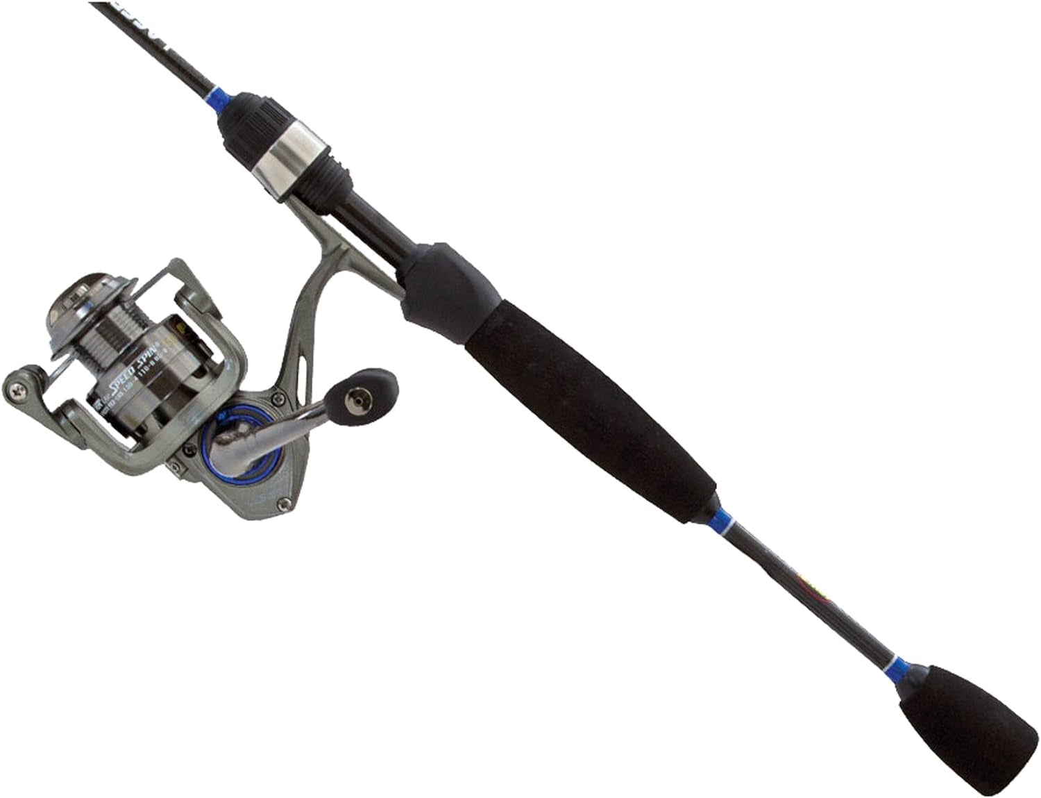 Hypersonic Speed Spin Spinning Reel and Fishing Rod Combo