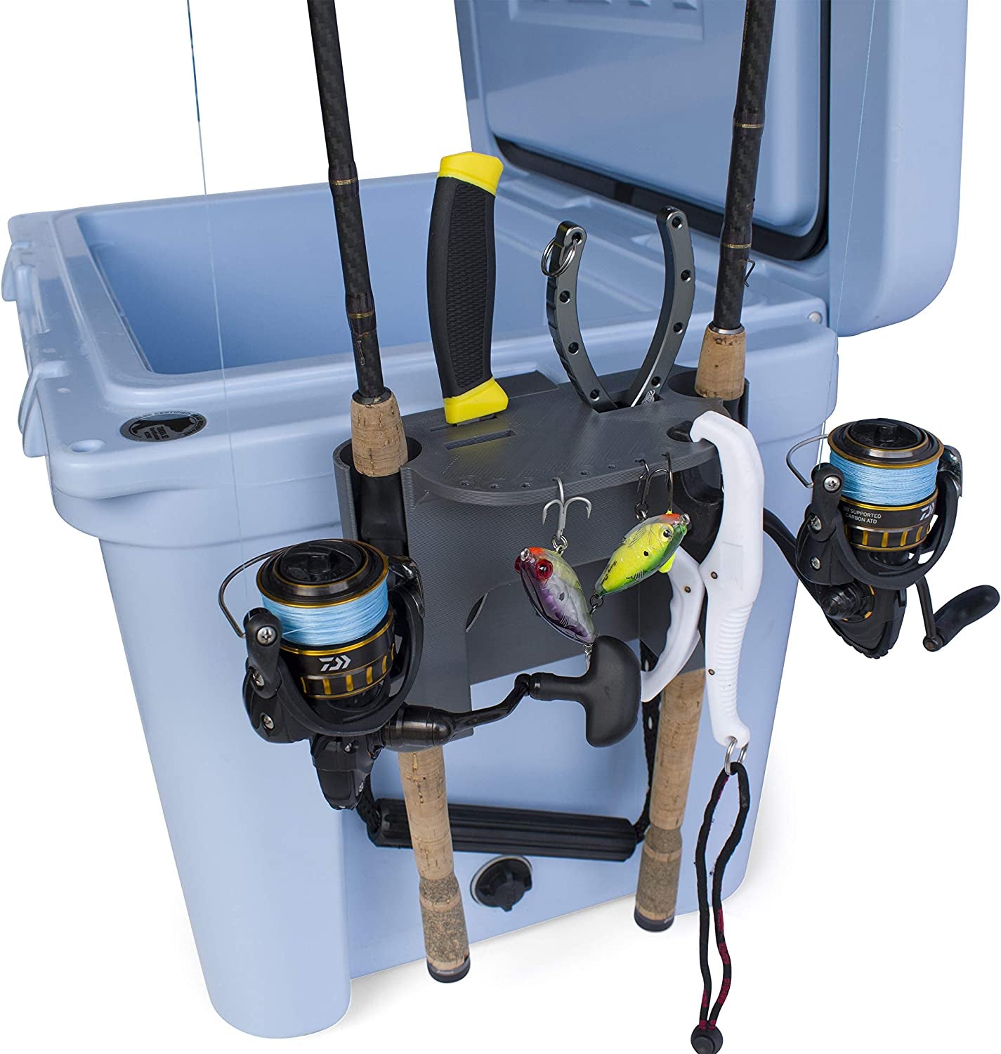 Fishing Rod Holder Compatible with YETI Tundra Coolers