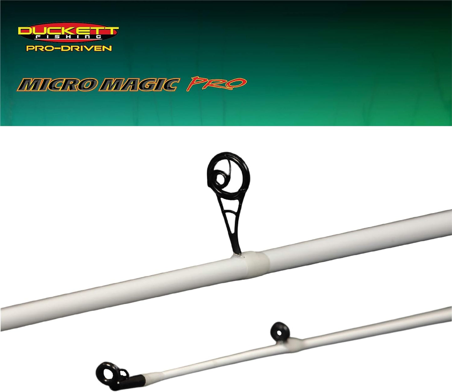 Micro Magic Pro Angling Fishing Rods | Micro-Guides, Sensi-Touch Blanks, Carbon Fiber Scrim - Available in Spinning, Casting & Crankin' Options