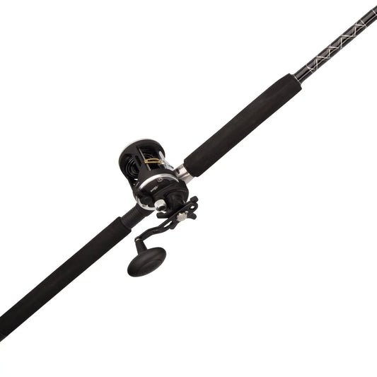 6’6” Rival Level Wind Fishing Rod and Reel Conventional Combo