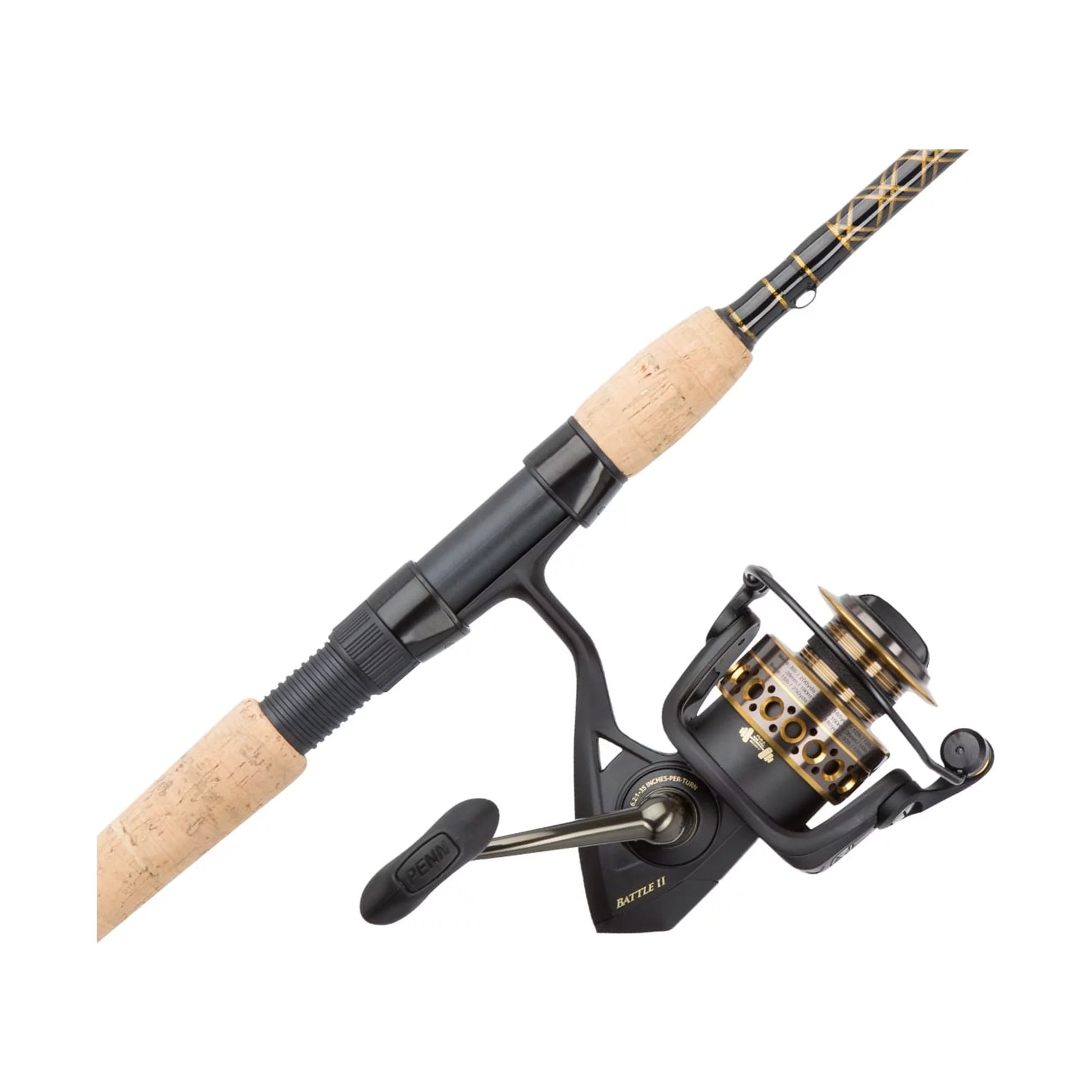 Battle II Spinning Fishing Combo